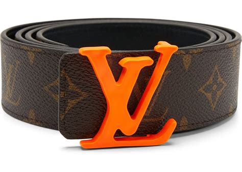 louis vuitton monogram belt mens|Louis Vuitton real belt.